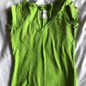 green abercrombie shirt
